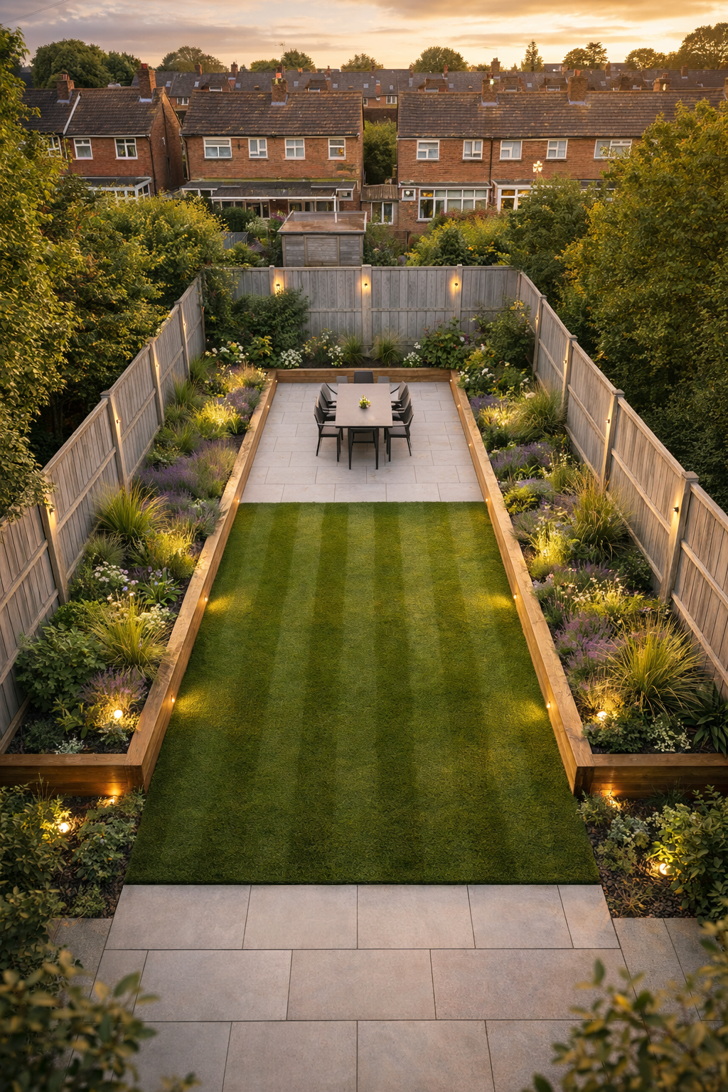 Aerial Landscaping View